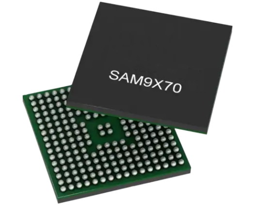 Microchip SAM9X75-I/4PB超低功耗微處理器（MPU） 、運(yùn)行頻率高達(dá)800MHz。