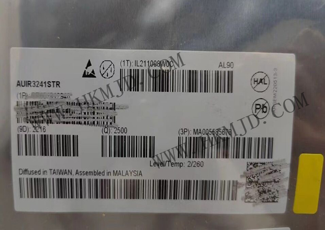 英飛凌柵極驅(qū)動(dòng)器《AUIR3241STR》高邊 Mosfet 驅(qū)動(dòng)器，用于背靠背拓?fù)浣Y(jié)構(gòu)