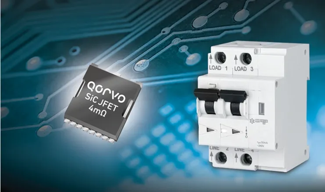 革新電路保護(hù)：Qorvo 4mΩ SiC JFET 助力固態(tài)斷路器升級