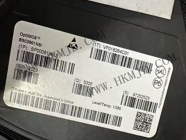 英飛凌N溝道 MOSFET_BSC0901NSI_OptiMOS? 功率 MOSFET，30V