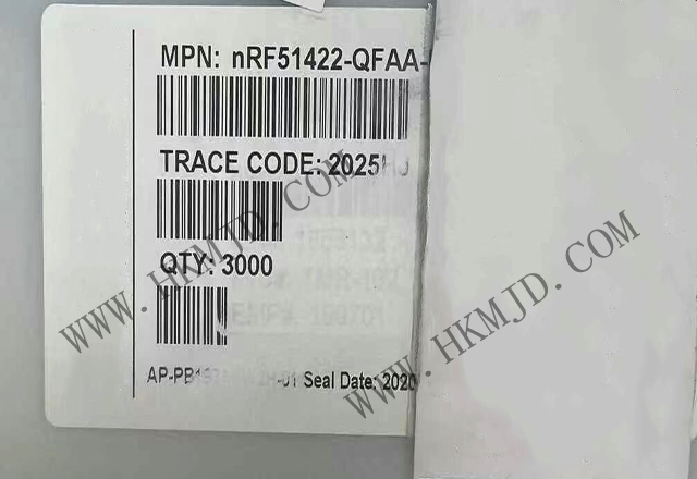 供應[NORDIC BLE SoC] NRF51422-QFAA——藍牙低功耗片上系統（SoC）