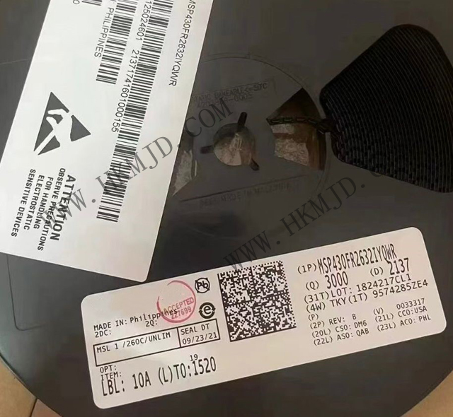 MSP430FR2632IYQWR