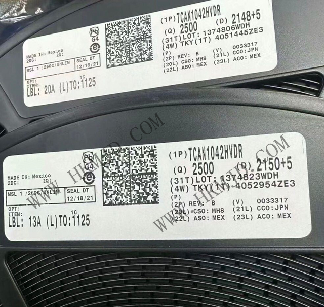 [供應] TCAN1042HVDR (TI) 高速 CAN 收發(fā)器，SOIC-8